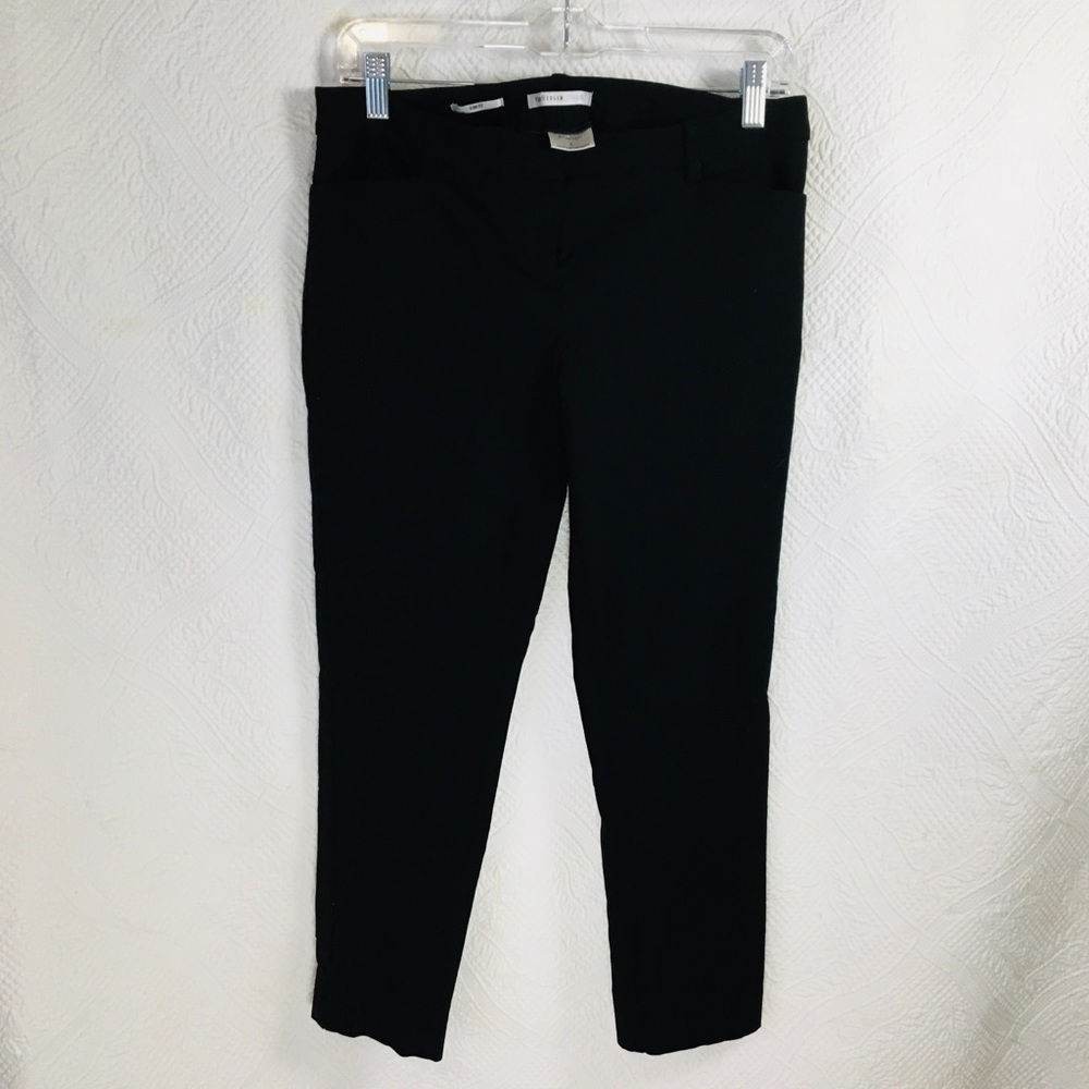 Womans 6 Van Heusen Studio Black Capri Dress Pants